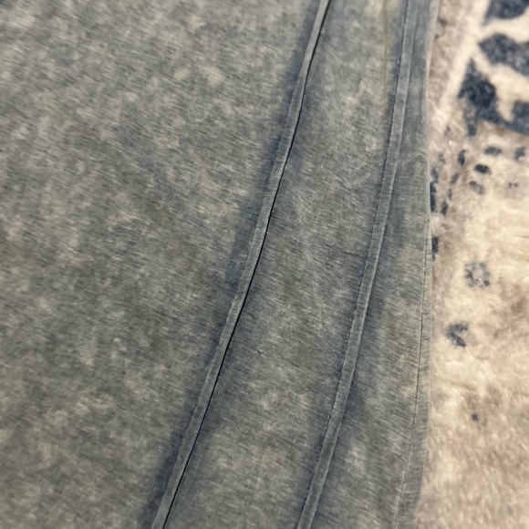 Crew Basics Vintage-Inspired Light Blue “Denim Look” Maxi Skirt - Picture 4 of 15